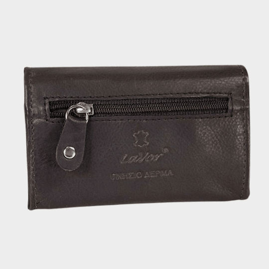 Lavor Leather Tobacco Pouch Brown with Magnet Closure 11x7.5cm