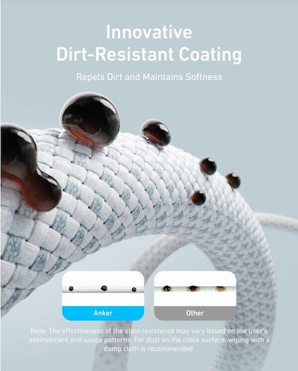 Anker Zolo USB 2.0 Kabel USB-C männlich - USB-C 240W Schwarzes 1,8m A8060H12