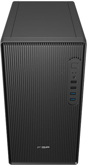 FSP/Fortron S120-B Мини Кула Компютърна Кутия Черна
