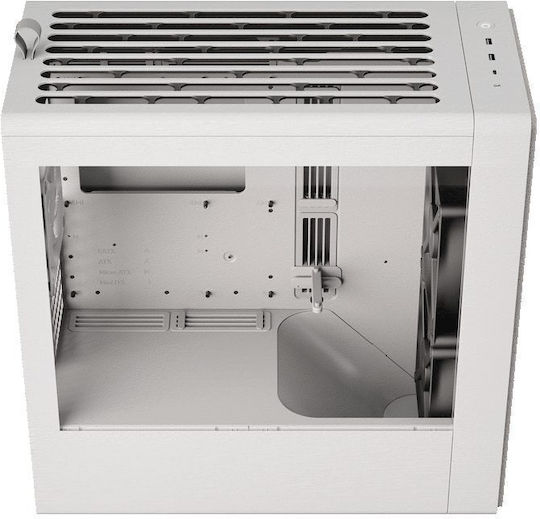 HAVN BF 360 Flow Gaming Midi Tower Κουτί Υπολογιστή με Πλαϊνό Παράθυρο Λευκό