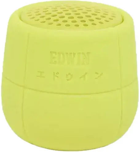 Edwin X Lexon Mini Bluetooth Speaker 3W with Battery Life up to 3 hours Yellow