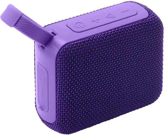 Ledwood XS-40 Ηχείο Bluetooth 5W Μωβ