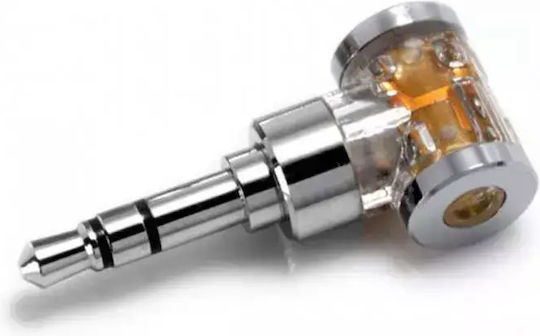 Μετατροπέας 3.5mm male σε 2.5mm female Ασημί 1τμχ DJ35AR