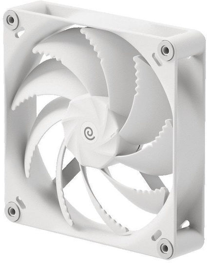 HAVN H12 Case Fan 120mm 2100rpm with ARGB Lighting and 4-Pin PWM Connection 3pcs White