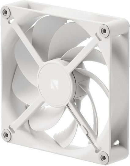 HAVN H12 Case Fan 120mm (2100rpm) With White Lighting And 4-Pin PWM Connection White