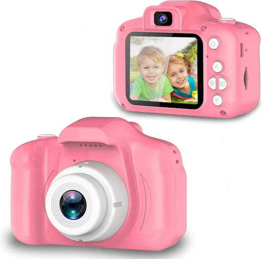 Techkidz Easyclick Лека Дигитална Фотоапарат За Деца Розов