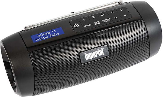 Imperial AV Dabman Επιτραπέζιο Ραδιόφωνο Επαναφορτιζόμενο DAB+ Μαύρο
