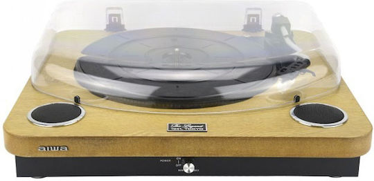 Aiwa LPS-25WD Πικάπ Καφέ