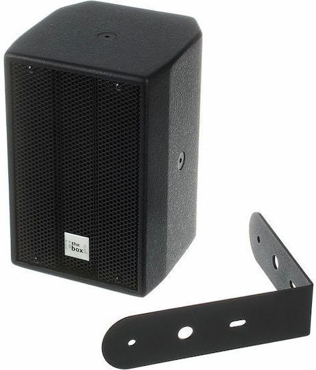 The Box Pro Achat 104 A Самоусилващ Говорител PA 50W με Woofer 4" 14.4x14.6x21.4εκ. σε Черен Χρώμα