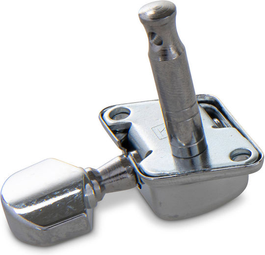 Gewa Gewa Stimmwirbel für Akustische Gitarre Fire&Stone Akustische Gitarre Tuning Keys Chrom Geschlossen Metallknöpfe