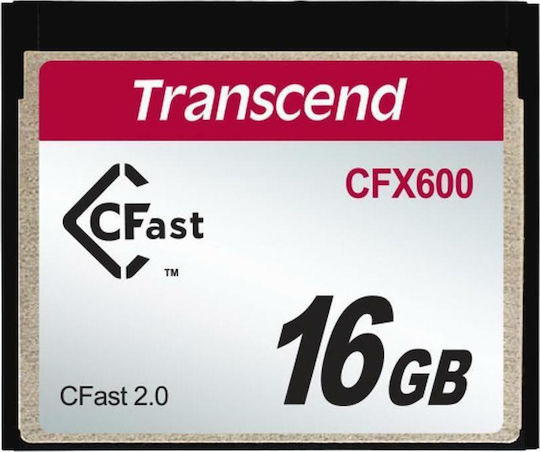 Transcend CFast 16GB 500MB/s