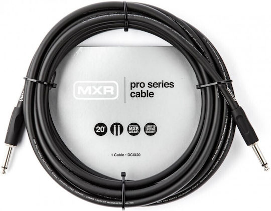 MXR Cable 6.3mm male - 6.3mm male 6m (DCIX20)