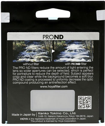 Hoya 16X Filter ND / PRO 55mm for Camera Lenses