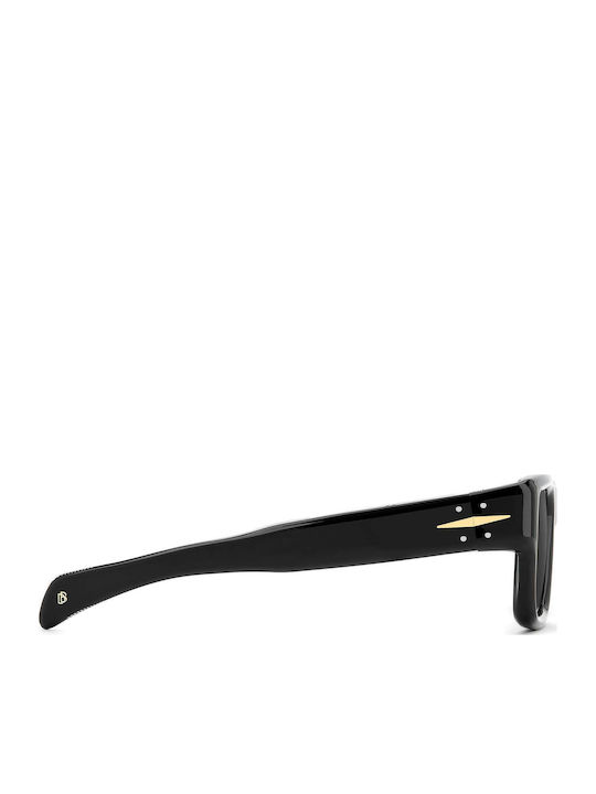 David Beckham Men's Sunglasses with Black Plastic Frame