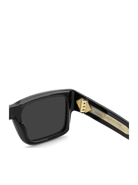 David Beckham Men's Sunglasses with Black Plastic Frame