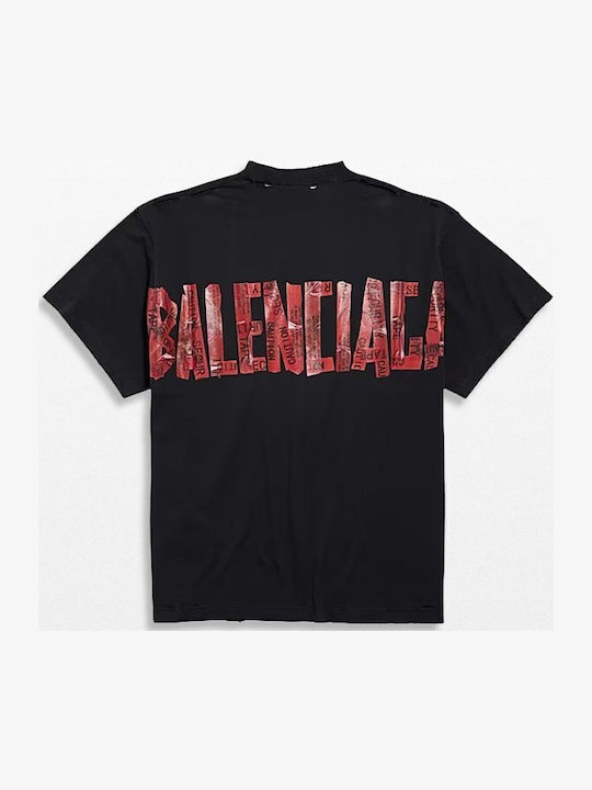 T-shirt Μαύρο