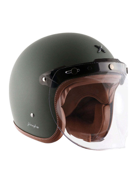 Axor Retro Mark II Motorradhelm Jet ECE 22.06 1250gr