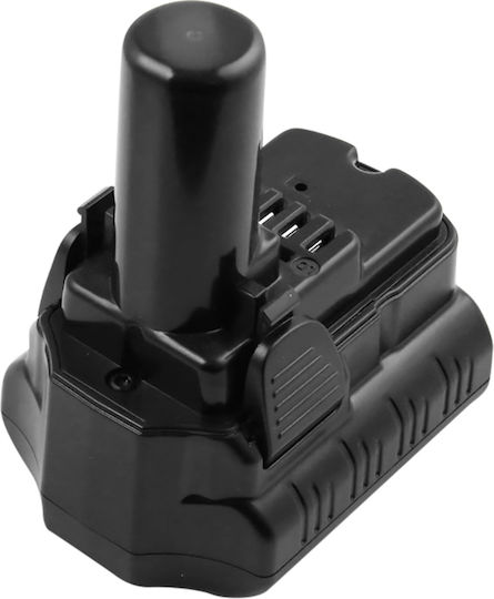 Avizar 12V Lithium-Ionen Batterie 4000mAh 48,0Wh Hitachi Cr 10dl Werkzeug Schwarz
