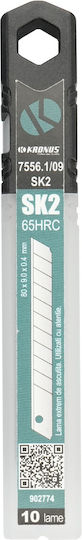 7556.1/09-sk2 Set 10 Cutter Blades 9 Mm Sk2 Code 902774