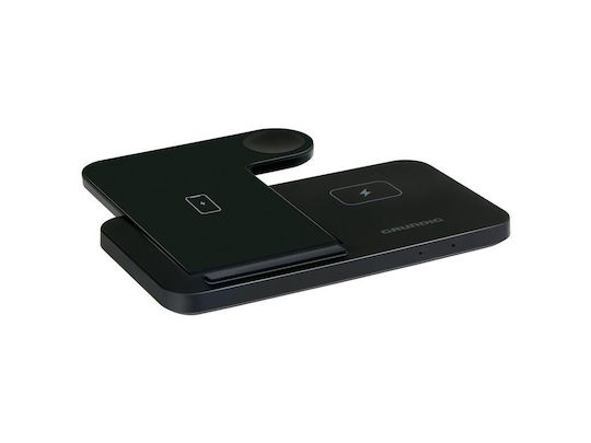 Grundig Încărcător Wireless (Qi Pad) și Cablu USB-C 10W Negruς (35870)