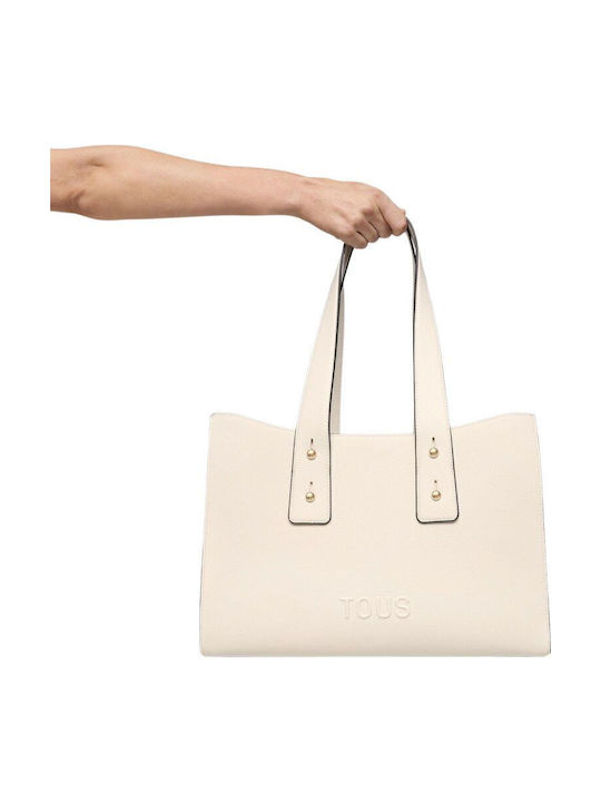 City Xl Back To Basics Damentasche Schultertasche Beige