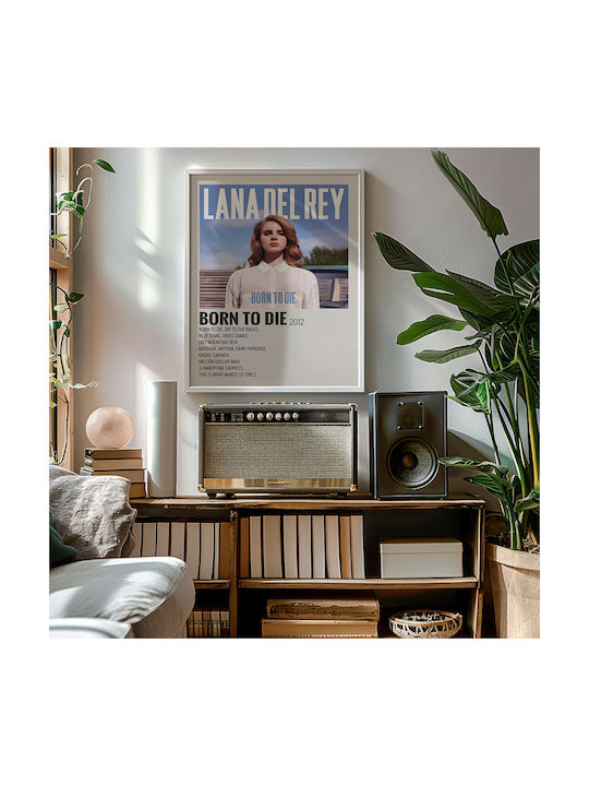 Music Poster Born To Die Lana Del Rey Ms487 21cm X 30cm