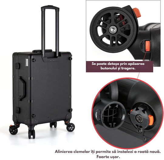 Geantă cosmetică Negru Înălțime: 22.5 cm x Lățime: 50 cm x Adâncime: 40 cm