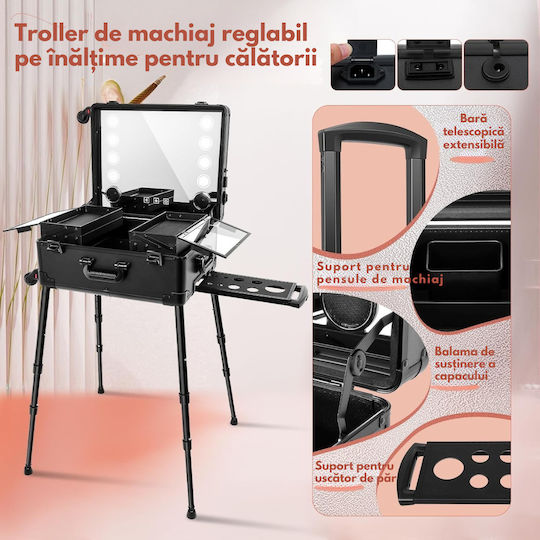 Geantă cosmetică Negru