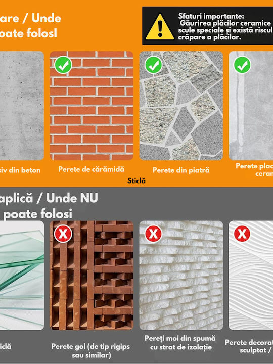 Uscătoare Rufe Pliere Perete Pentru Balcon Inox
