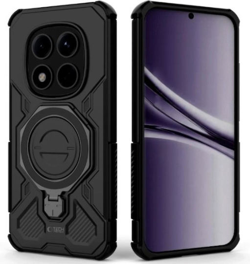 Tech-Protect TacticStand MagSafe Back Cover Σιλικόνης / Πλαστικό Μαύρο (Redmi Note 15 Pro+ / Poco M8 Pro)