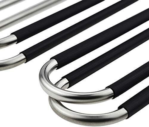 Schrankbügel für Hosen Metallisch Schwarz ZE1AG13QWS7H 1Stück