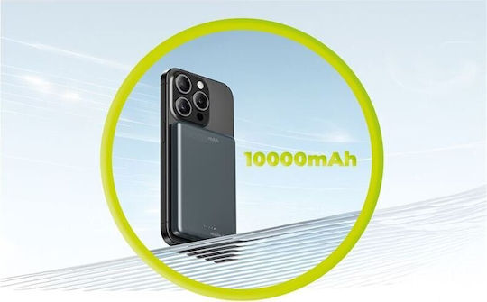 Mobile Origin PB1 MagSafe Power Bank 10000mAh 20W με Θύρα USB-C Power Delivery Μαύρο