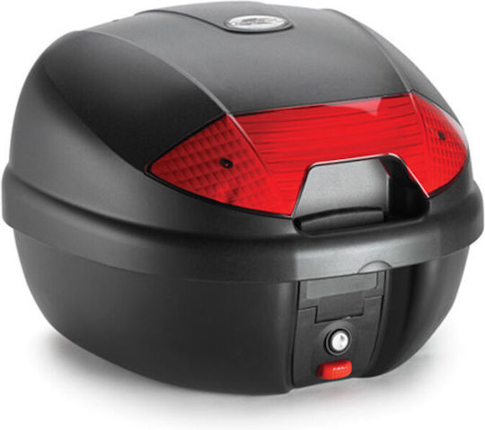 Kappa Moto K30N Monolock Μπαγκαζιέρα Μοτοσυκλέτας 30lt Μαύρη