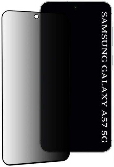 Full Glue Privacy Screen Protector Μαύρο (Samsung Galaxy A57 5G)