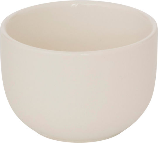 Ceramic Dessert Divided Serving Plate with 3 Slots S-d Elegance White Ø19.5cmxY7cm