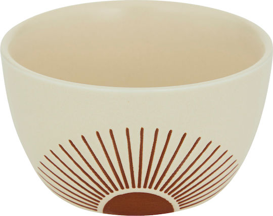 S-d Sunshine Κεραμική Ορντεβιέρα 4 Θέσεων Λευκή Ø26xY8.5cm