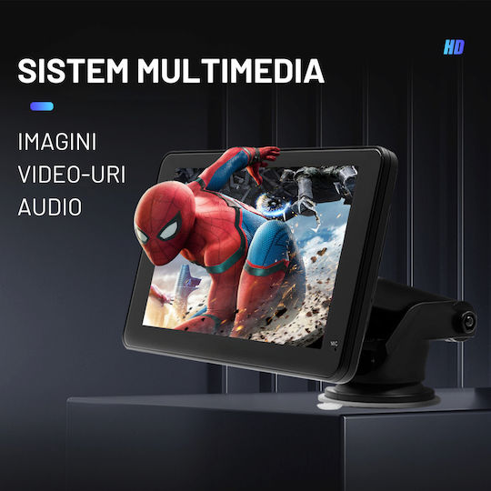 Οθόνη Αφής 7" Multimedia για Ταμπλό Αυτοκινήτου με Apple CarPlay / Android Auto / Bluetooth / GPS