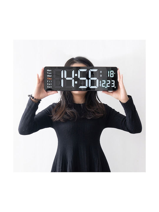 Ceas Digital de Masă cu Alarmă Negru ZD1DS63QWS626