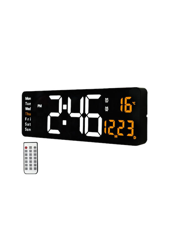 Ceas Digital de Masă cu Alarmă Negru ZD1DS63QWS626
