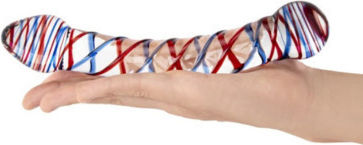Passion Labs Γυάλινο Dildo Διάφανο 20cm