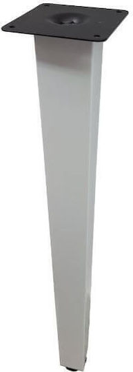 Best Metal Furniture Leg 4 Pieces Suitable for Table Coffee Table Desk 5x5x71cm White