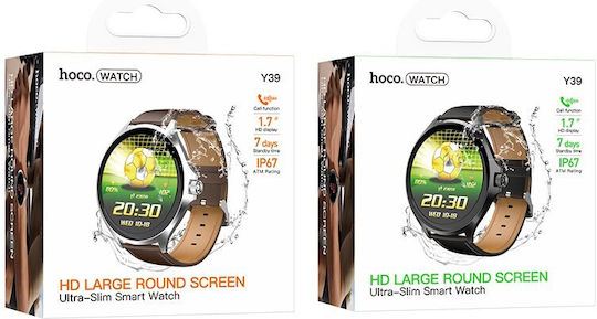 Hoco Y39 Smartwatch (Μαύρο)