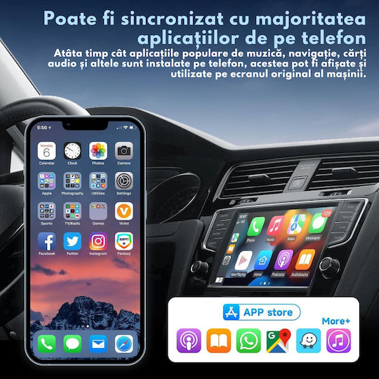 Adaptor Carplay Auto pentru Universal / Inteligent