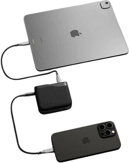 Cygnett Encore Power Bank 10000mAh 45W with USB-A Port and 2 USB-C Ports Black