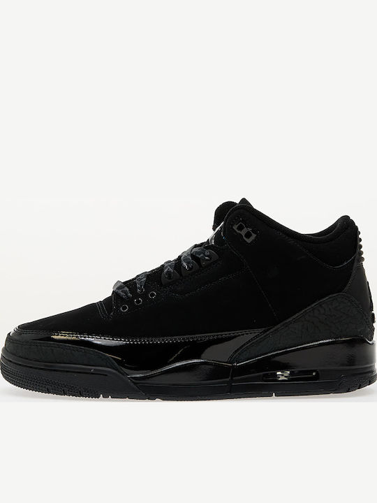 Air  3 Retro Ανδρικά Sneakers Black Cat