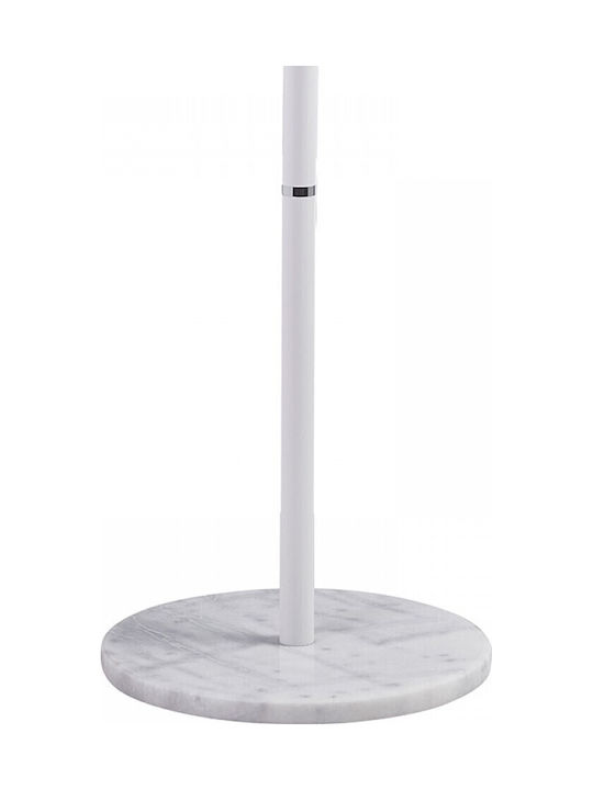 Homeplus Калъф за дрехи Метал Бял 37x37x177см