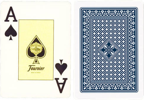 Fournier – 818 Карти За Игра Покер Джъмбо Индекс Червено Синьо