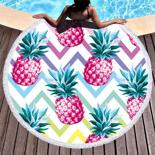 Alista Home Beach Towel Round Diameter 150cm.