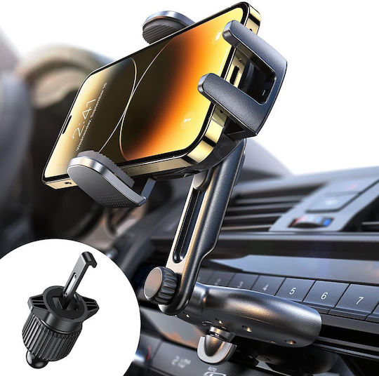 Lisen Car Mobile Mount with Adjustable Hooks Black
