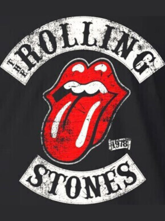 T-shirt Rolling Stones 2 Rock Avenue Black T-shirt Rolling Stones 2 Rock Avenue Black